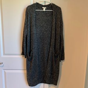 H&M extra long cardigan